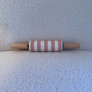 Threshold Mini Rolling Pin - Pink Stripes
